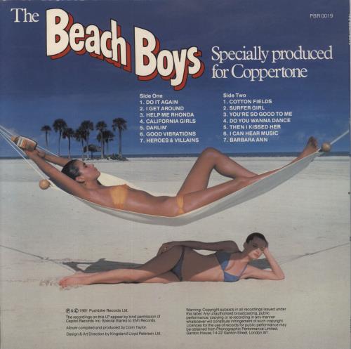 The Beach Boys 14 All Time Greats vinyl LP album (LP record) UK BBOLPAL830423