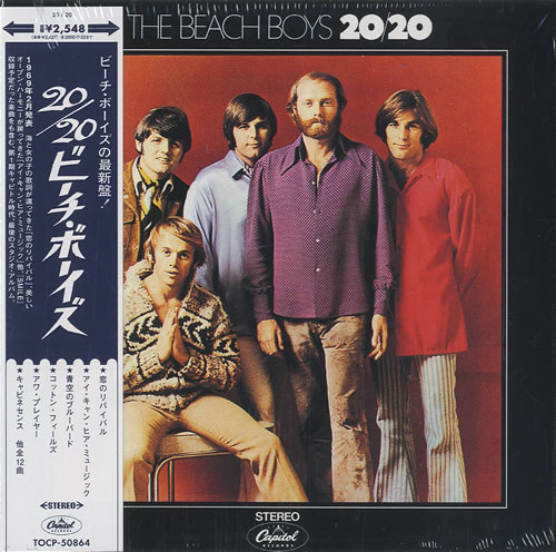 The Beach Boys 20 / 20 CD album (CDLP) Japanese BBOCD433732