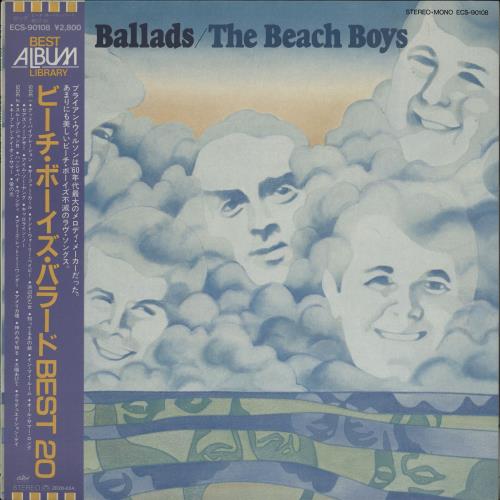 The Beach Boys Ballads vinyl LP album (LP record) Japanese BBOLPBA186016