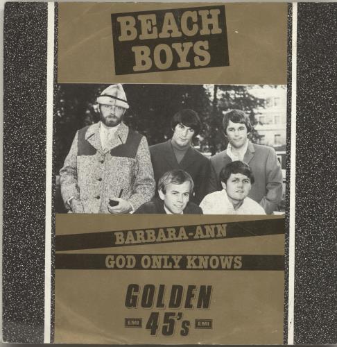 The Beach Boys Barbara-Ann 7" vinyl single (7 inch record / 45) UK BBO07BA695755