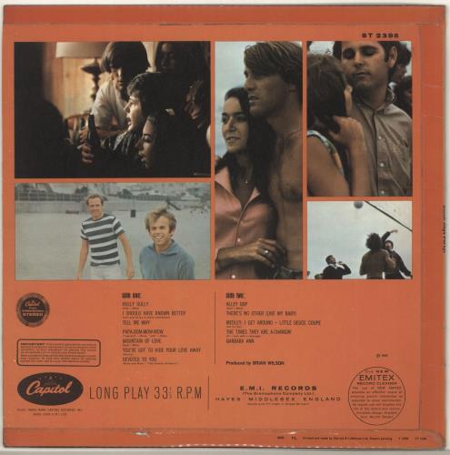 The Beach Boys Beach Boys' Party! - 1st vinyl LP album (LP record) UK BBOLPBE56831