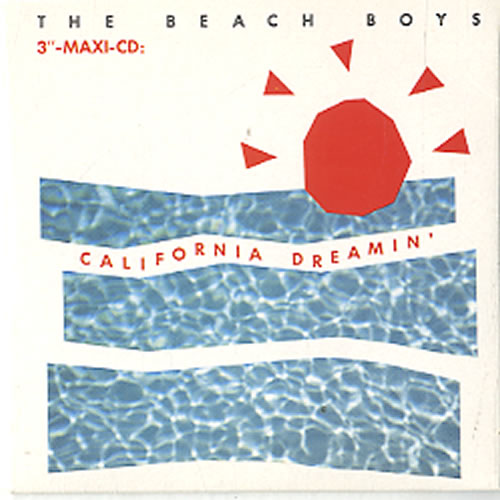 The Beach Boys California Dreamin' 3" CD single (CD3) Australian BBOC3CA624707