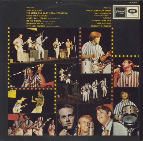 The Beach Boys Concert vinyl LP album (LP record) German BBOLPCO806934