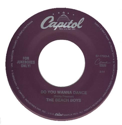 The Beach Boys Do You Wanna Dance 7" vinyl single (7 inch record / 45) US BBO07DO255607