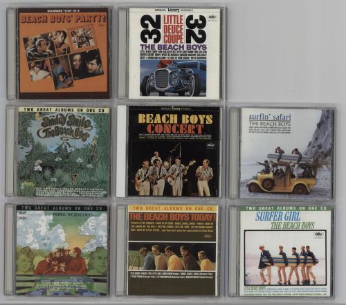 The Beach Boys Eight CD Collection CD album (CDLP) UK BBOCDEI760470