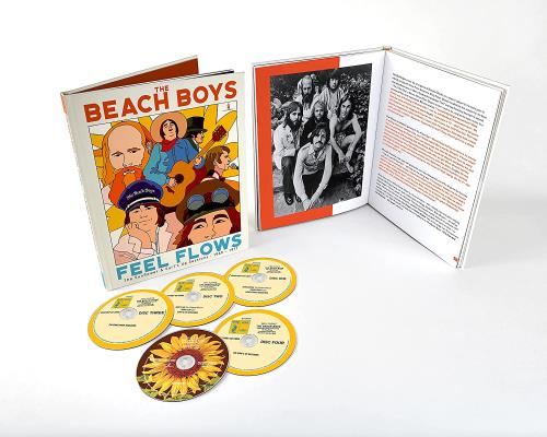 The Beach Boys Feel Flows: The Sunflower & Surf's Up Sessions 1969-1971 - 5xCD Book - Sealed 5-CD album set UK BBO5CFE774484