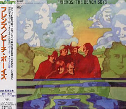 The Beach Boys Friends CD album (CDLP) Japanese BBOCDFR182850