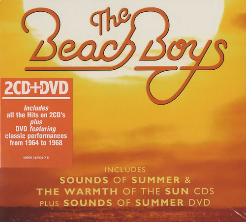 The Beach Boys Gift Pack - Sealed 3-disc CD/DVD Set German BBO3DGI496306