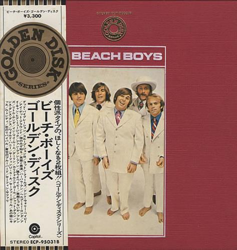 The Beach Boys Golden Disk - with obi 2-LP vinyl record set (Double LP Album) Japanese BBO2LGO200529