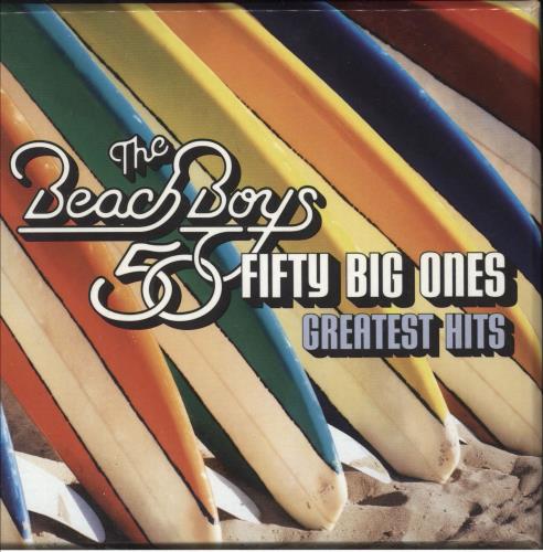 The Beach Boys Greatest Hits: 50 Fifty Big Ones CD Album Box Set UK BBODXGR748455