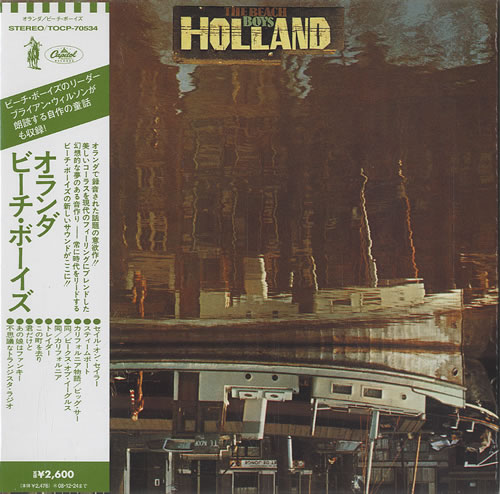 The Beach Boys Holland CD album (CDLP) Japanese BBOCDHO433720
