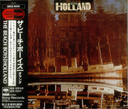 The Beach Boys Holland CD album (CDLP) Japanese BBOCDHO543754