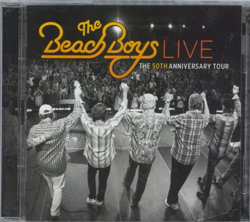 The Beach Boys Live: The 50th Anniversary Tour 2 CD album set (Double CD) UK BBO2CLI805588