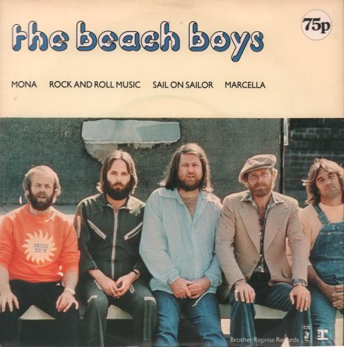 The Beach Boys Mona EP 7" vinyl single (7 inch record / 45) UK BBO07MO114846