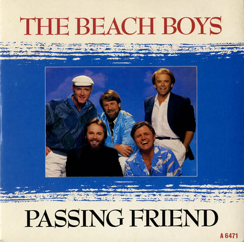 The Beach Boys Passing Friend 7" vinyl single (7 inch record / 45) UK BBO07PA68299