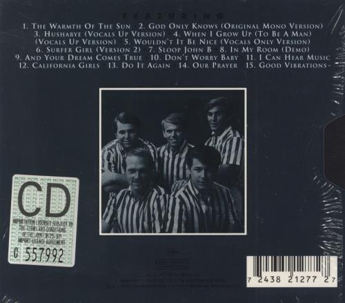 The Beach Boys Perfect Harmony CD album (CDLP) US BBOCDPE99003