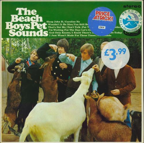 The Beach Boys Pet Sounds - 25th Anniversary vinyl LP album (LP record) UK BBOLPPE769849