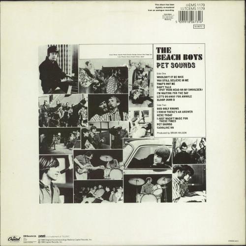 The Beach Boys Pet Sounds - 25th Anniversary vinyl LP album (LP record) UK BBOLPPE769849