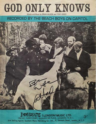 The Beach Boys Pet Sounds - Autographed + Extras vinyl LP album (LP record) UK BBOLPPE747480