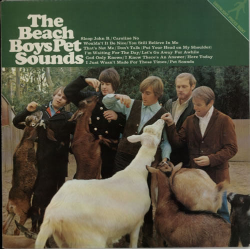 The Beach Boys Pet Sounds vinyl LP album (LP record) UK BBOLPPE615700