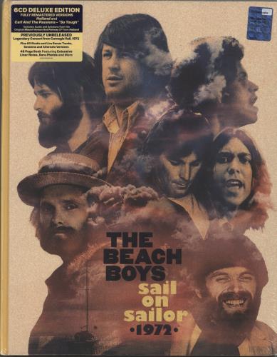 The Beach Boys Sail On Sailor 1972 - Sealed - EX 6-CD album set UK BBO6CSA872611