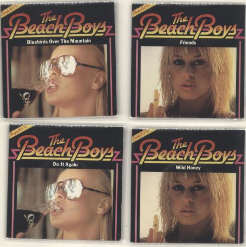 The Beach Boys Singles '63-70 7" vinyl single (7 inch record / 45) UK BBO07SI692095