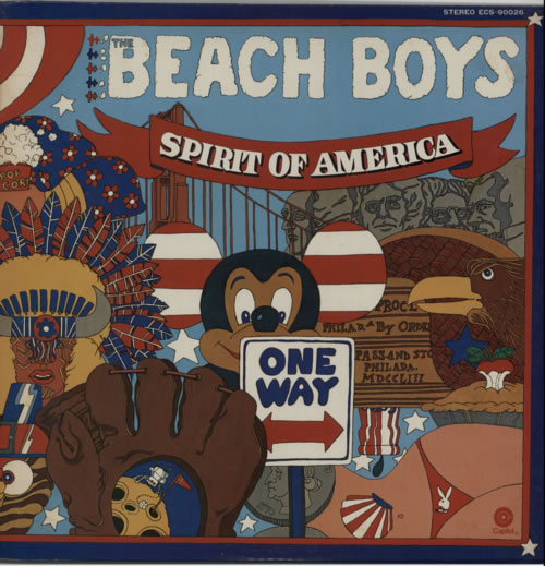 The Beach Boys Spirit Of America vinyl LP album (LP record) Japanese BBOLPSP218321