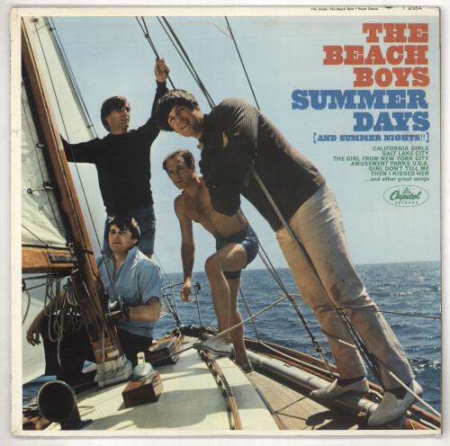 The Beach Boys Summer Days - 1st vinyl LP album (LP record) US BBOLPSU733663