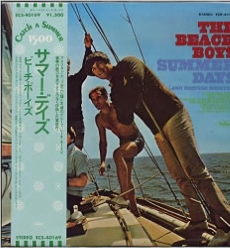 The Beach Boys Summer Days vinyl LP album (LP record) Japanese BBOLPSU176152