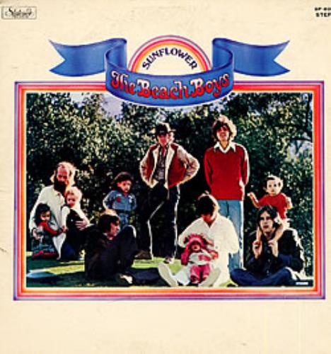 The Beach Boys Sunflower vinyl LP album (LP record) Japanese BBOLPSU228251