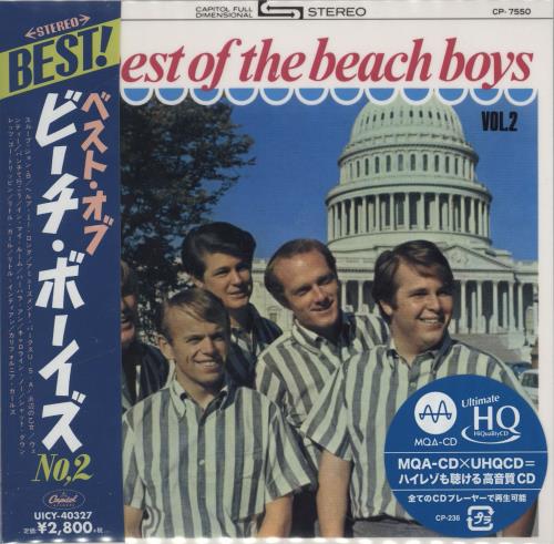 The Beach Boys The Best of The Beach Boy Vol.2 CD album (CDLP) Japanese BBOCDTH765205
