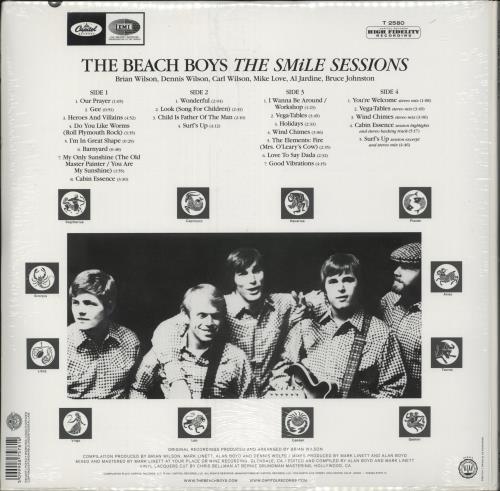 The Beach Boys The Smile Sessions - Sealed 2-LP vinyl record set (Double LP Album) US BBO2LTH550972