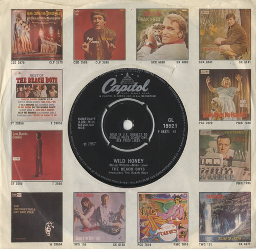 The Beach Boys Wild Honey - 4pr 7" vinyl single (7 inch record / 45) UK BBO07WI473562