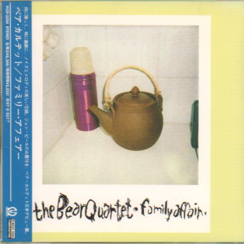 The Bear Quartet Family Affair CD album (CDLP) Japanese XRUCDFA643536