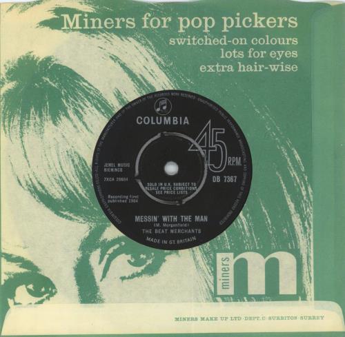 The Beat Merchants Pretty Face - VG+ 7" vinyl single (7 inch record / 45) UK VTJ07PR817262
