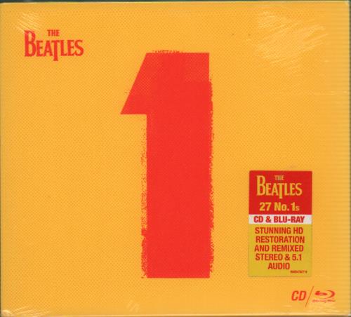 The Beatles 1+ - Blu-Ray - Sealed 2-disc CD/DVD set UK BTL2DBL673603