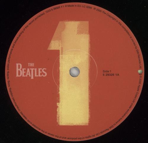 The Beatles 1 - One + Poster + Inserts - EX 2-LP vinyl record set (Double LP Album) UK BTL2LON798890