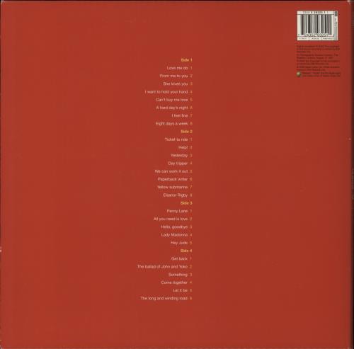 The Beatles 1 - One + Poster + Inserts - EX 2-LP vinyl record set (Double LP Album) UK BTL2LON798890