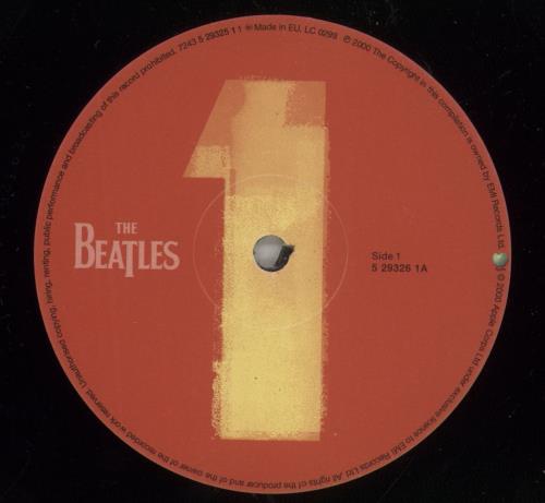 The Beatles 1 - One - Open Shrink 2-LP vinyl record set (Double LP Album) UK BTL2LON874433