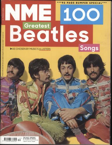 The Beatles 100 Greatest Beatles Songs magazine UK BTLMAGR742798