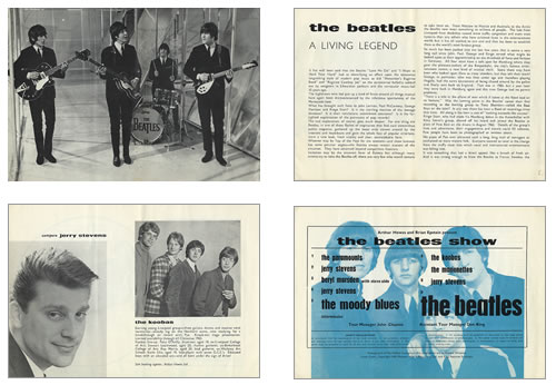 The Beatles 1965 UK Tour tour programme UK BTLTRUK411420