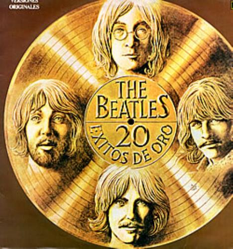 The Beatles 20 Exitos De Oro vinyl LP album (LP record) Colombian BTLLPEX230840