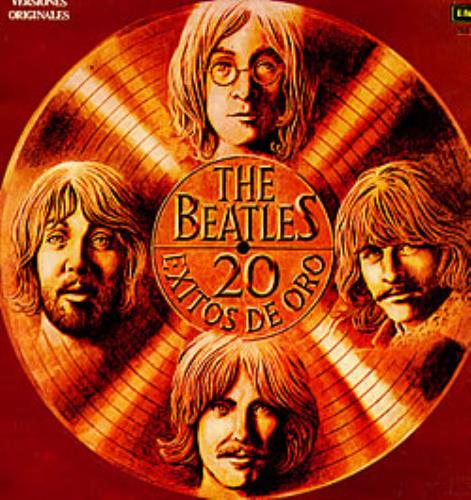 The Beatles 20 Exitos De Oro vinyl LP album (LP record) Argentinean BTLLPEX241904