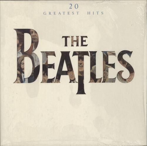 The Beatles 20 Greatest Hits - Shrink vinyl LP album (LP record) German BTLLPGR876027