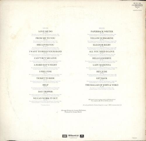 The Beatles 20 Greatest Hits - Test Pressing + Proof Sleeve vinyl LP album (LP record) UK BTLLPGR739946