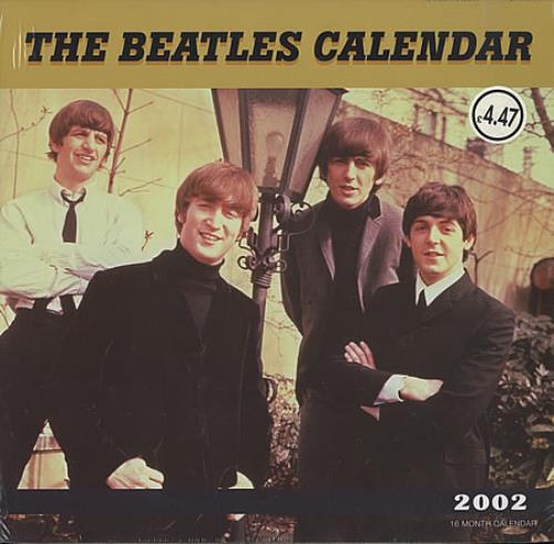 The Beatles 2002 Calendar - Sealed calendar US BTLCACA400955