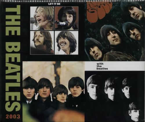 The Beatles 2003 Deluxe Calendar calendar US BTLCADE580231
