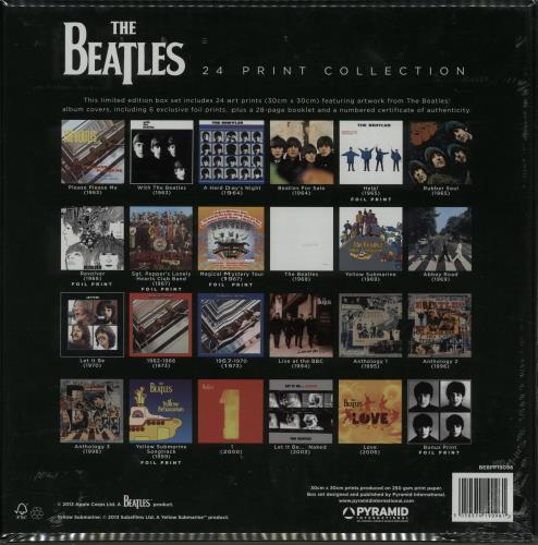 The Beatles 24 Print Collection - Numbered - Sealed memorabilia UK BTLMMPR652316
