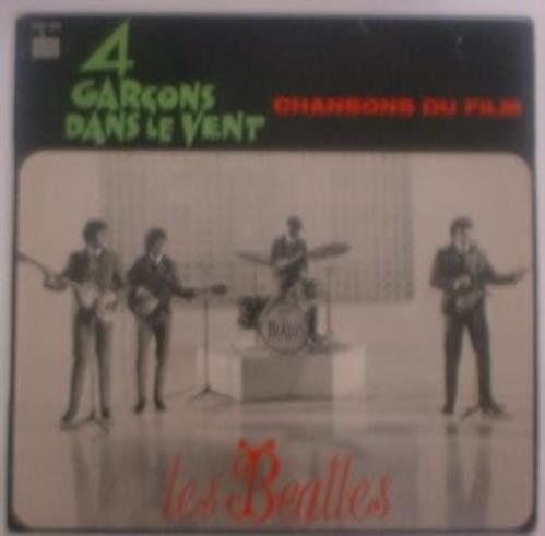 The Beatles 4 Gar�ons Dans Le Vent - Original Orange Label vinyl LP album (LP record) French BTLLPGA117077
