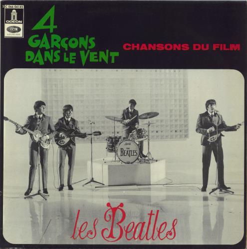 The Beatles 4 Gar�ons Dans Le Vent vinyl LP album (LP record) French BTLLPGA86478